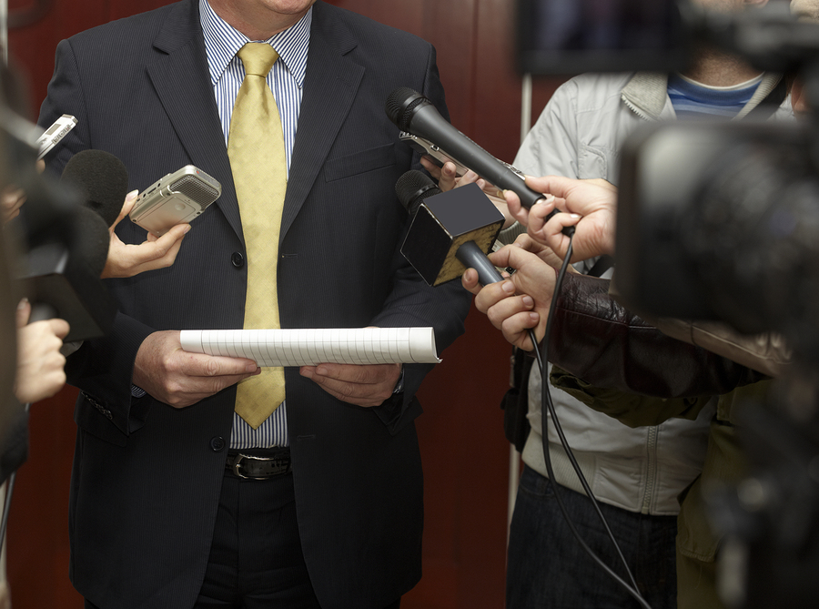 Business Meeting Conference Journalism Microphones