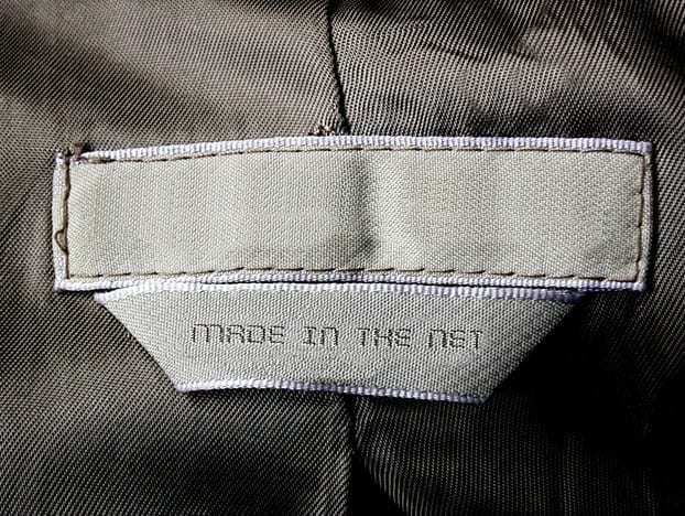 Image: Made In The Net jacket tag. Website optimization solutions by NicheLabs Digital Marketing Agency. Atlanta GA and Naples FL.